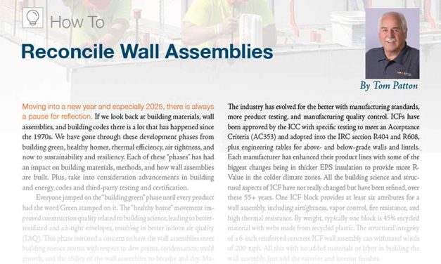 How To: Reconcile Wall Assemblies