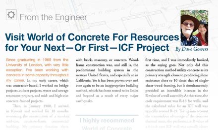 Visit World of Concrete For Resources for Your Next—Or First—ICF Project